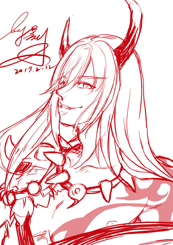 陰陽師_夜叉塗鴉