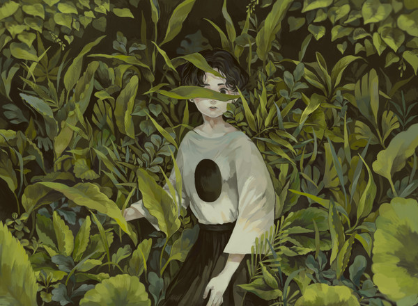 深綠∅*。