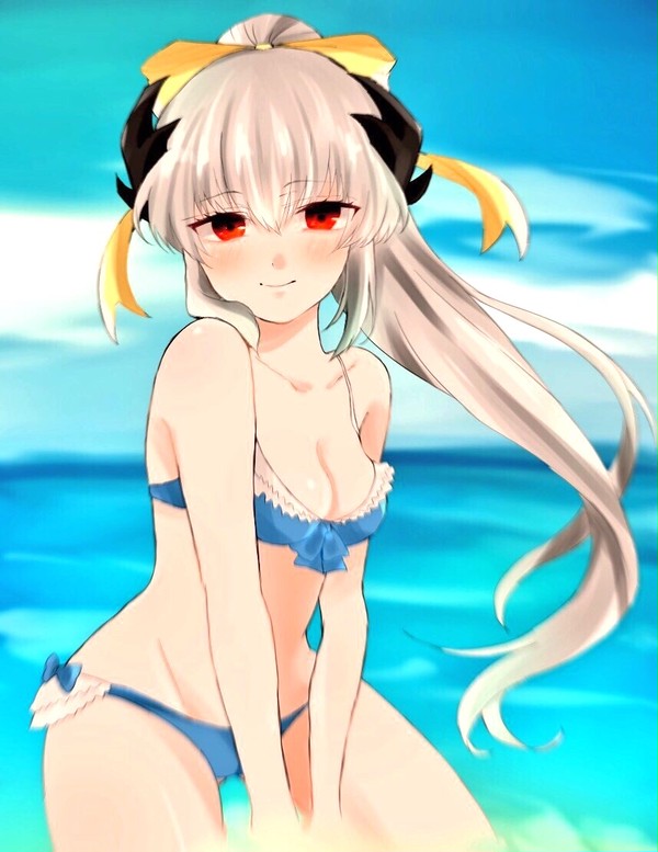 水着きよひー