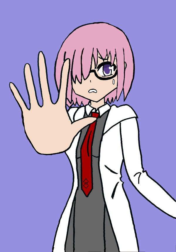 お絵かきマシュ