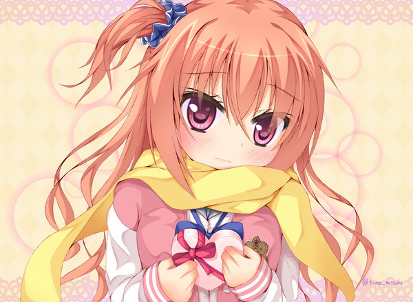 う、受け取ってください…！