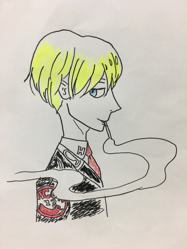 ジーン色塗りした