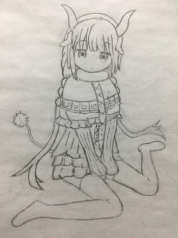 以前描いたのです