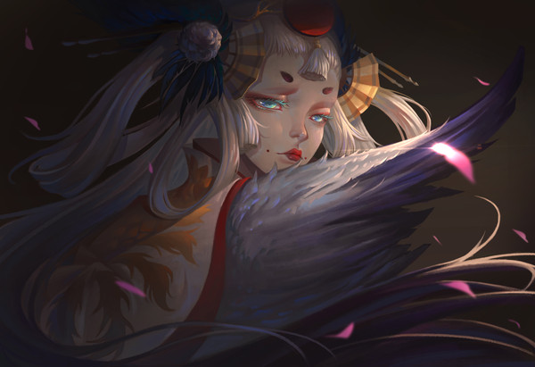 姑获鸟皮肤（重新加工一下~）