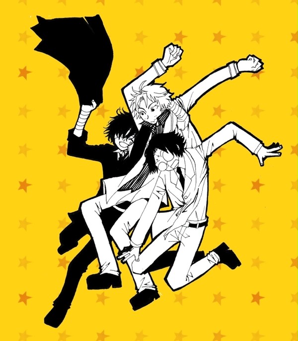 黒の時代三人