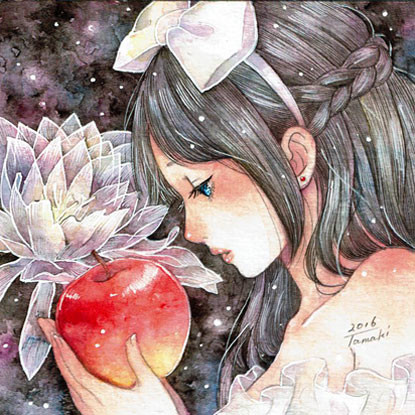 白雪の花