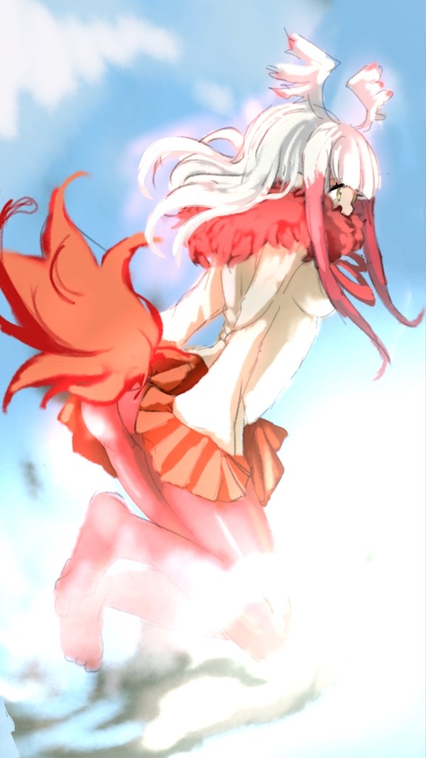 お     し     り