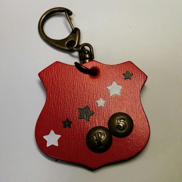 ペルソナ5イメージ　本革キーホルダー