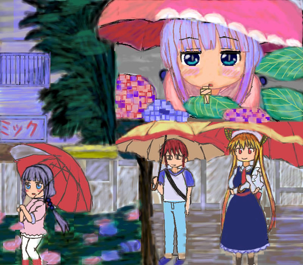 雨の日？