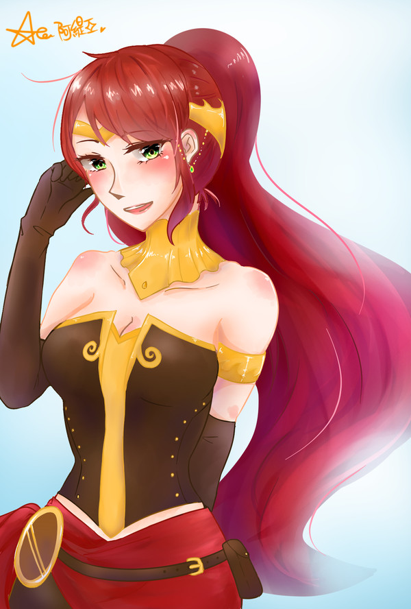 RWBY- Pyrrha