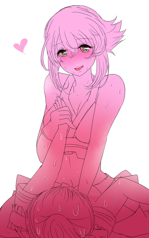 女性提督を押し倒してる提督LOVEな陸奥