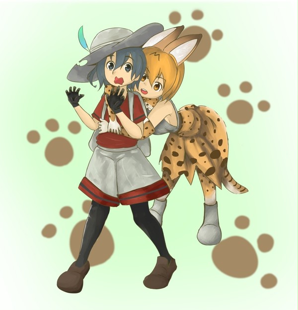 かばんちゃん&サーバルちゃん
