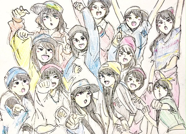 ジェラシージェラシー 集合絵