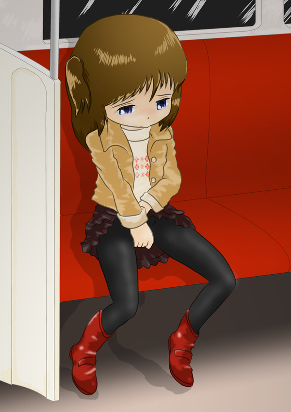 りょなけっと帰りの電車の中で見た
