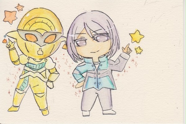 宇宙戦隊　らくがき