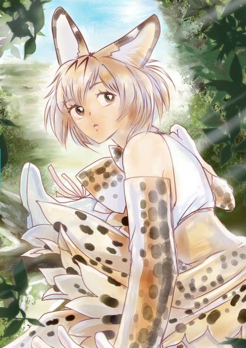 木の上サーバルちゃん