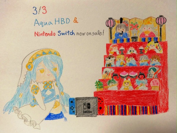 【FEif】アクア誕とひな祭りとスイッチと