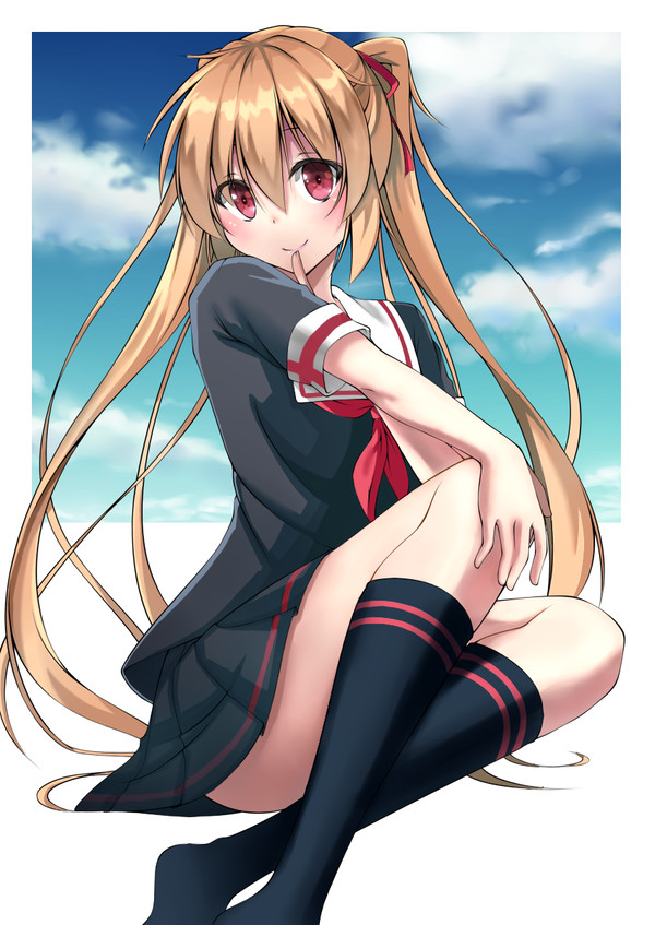 制服と女の子
