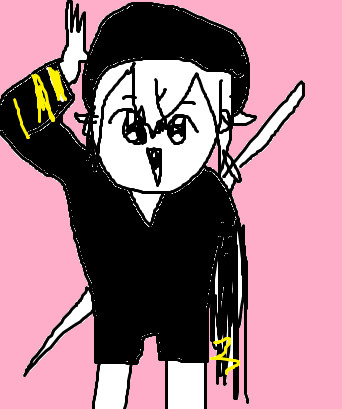 刀剣乱舞のキャラを描いた