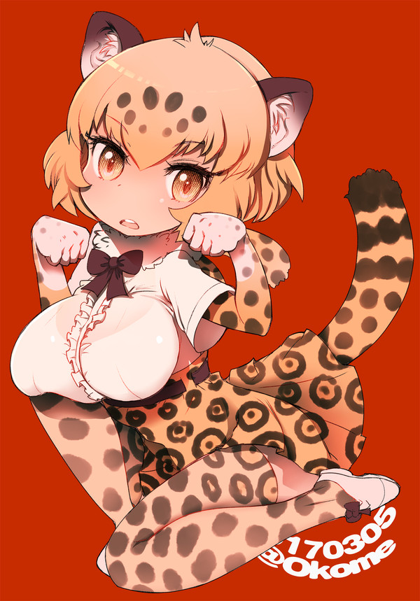 ジャガーさんの絵を描きました。