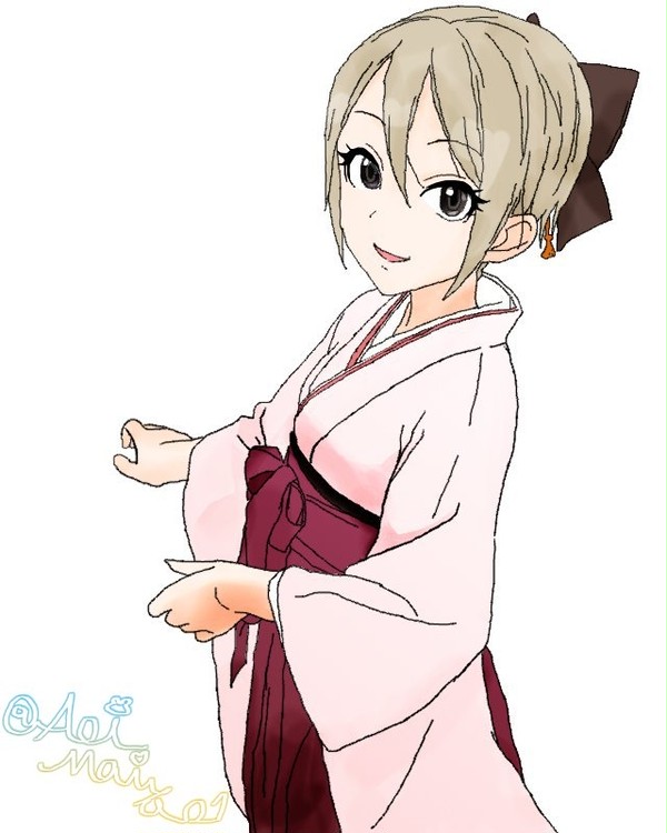 マウスでしゅーこちゃん描いた