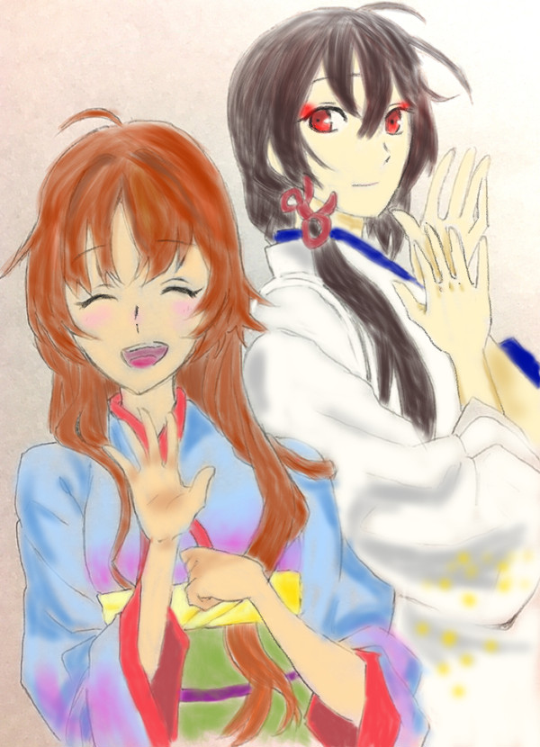 剣が君  かよちゃんと左京さん