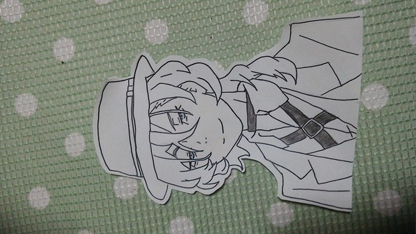 寝ぼけながらも作。