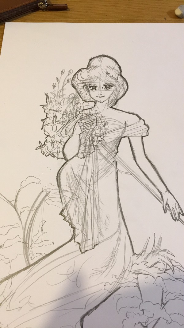 ミューシャぽい絵