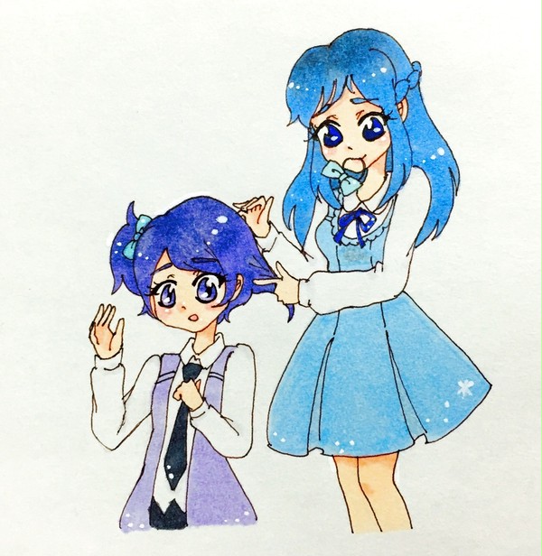 六花さんのヘアアレンジ