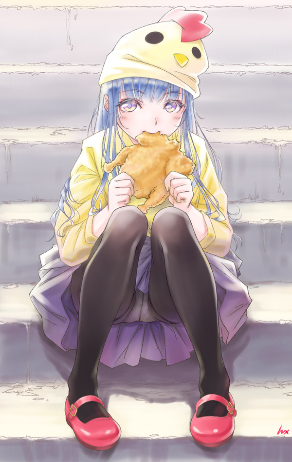 丁酉年_吃鸡少女