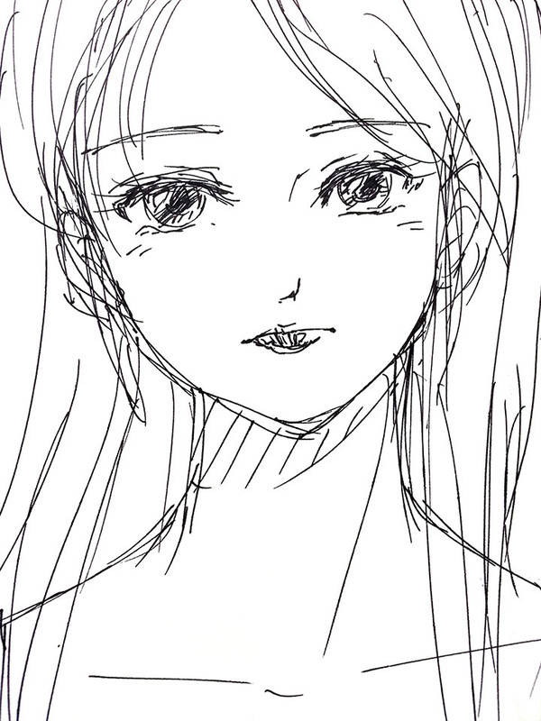 rough sketch Luth