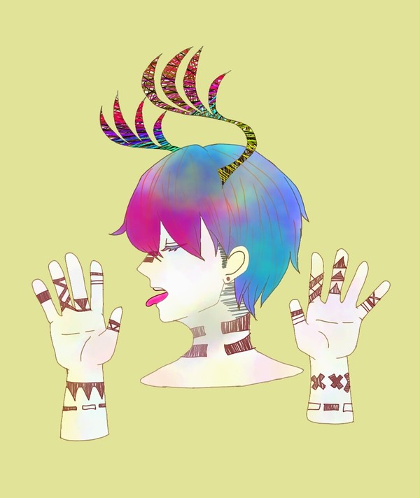 つの
