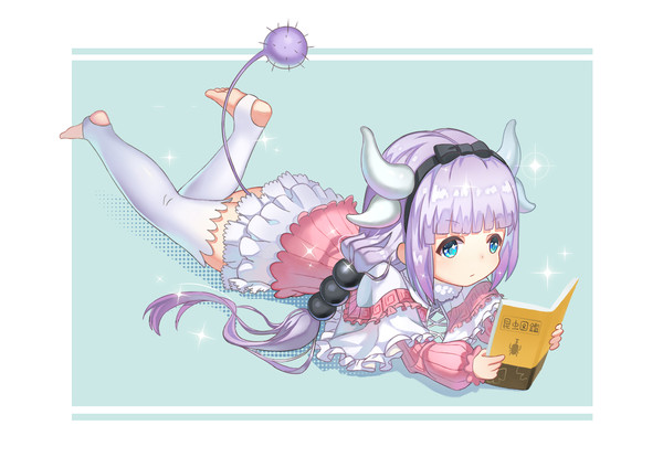 メニュー見てるカンナちゃん