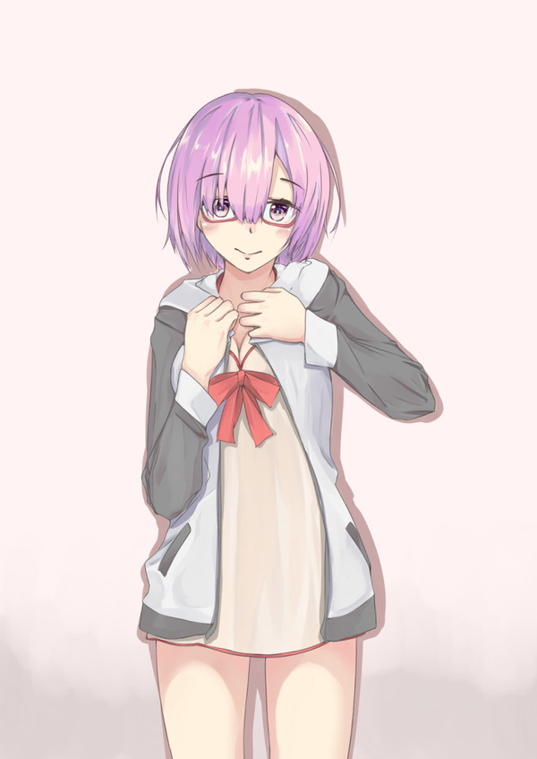 薄着なマシュ