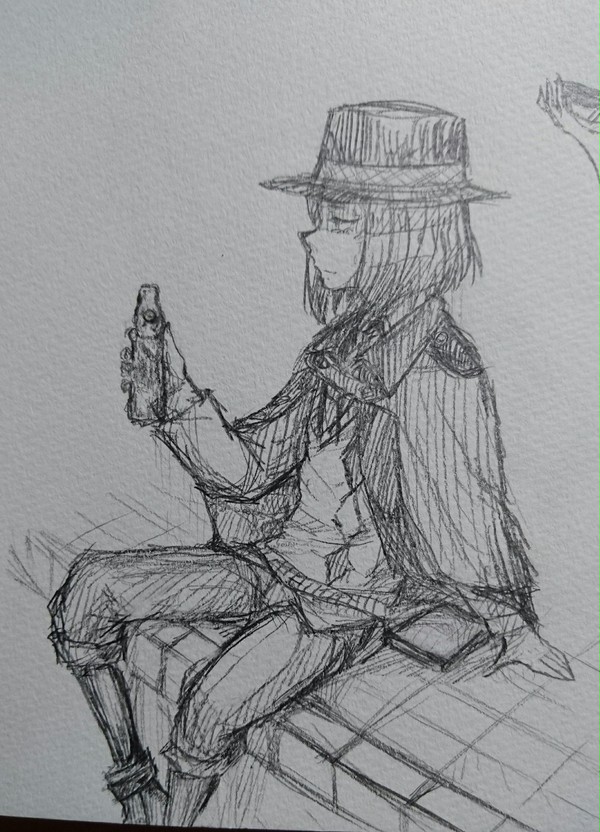 文アルお絵かき