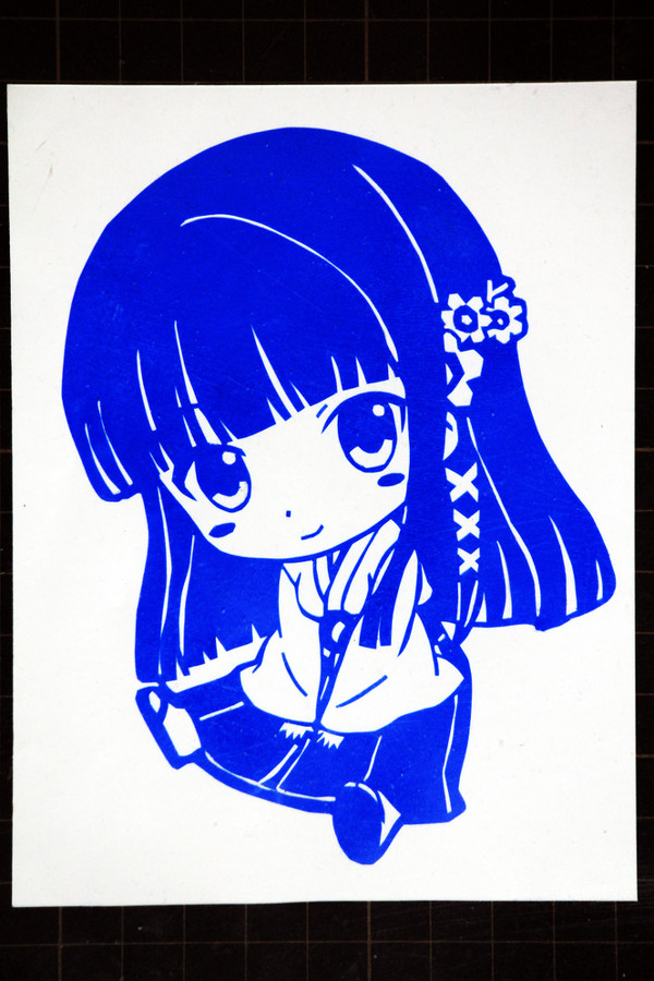 【切り絵】ミニ深雪 No.69