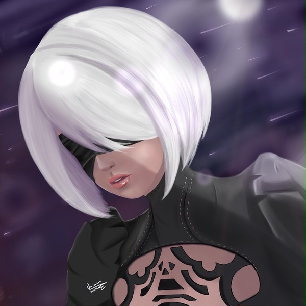 Nier Automata (2b) Fanart