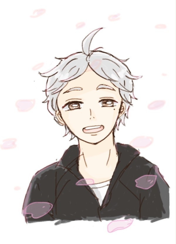 桜が似合う男