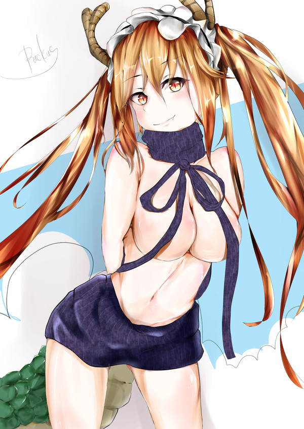 童貞を殺す　メイドラゴン　トールちゃん