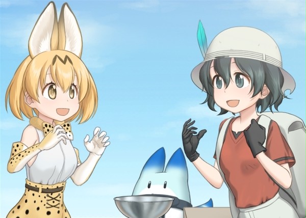サーバルちゃんはカット役ね!