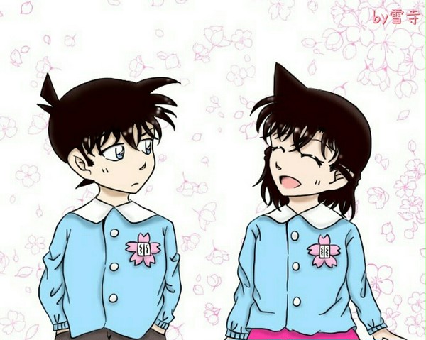 さくら組の新一と蘭
