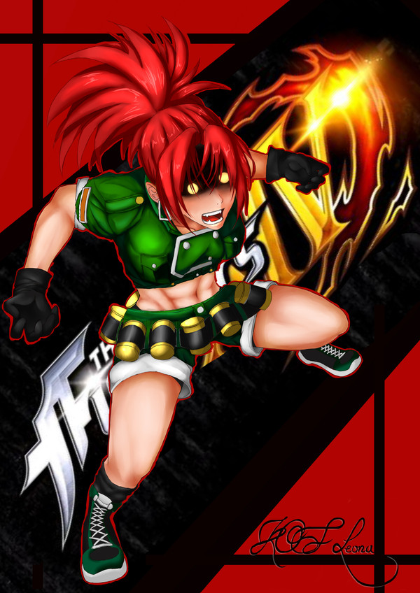 KOF Wild Leona