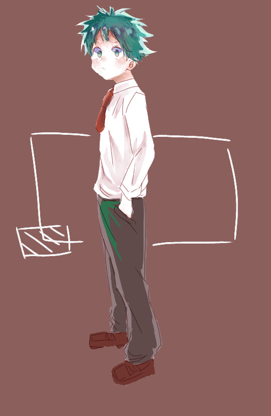 ヒロアカ落書き
