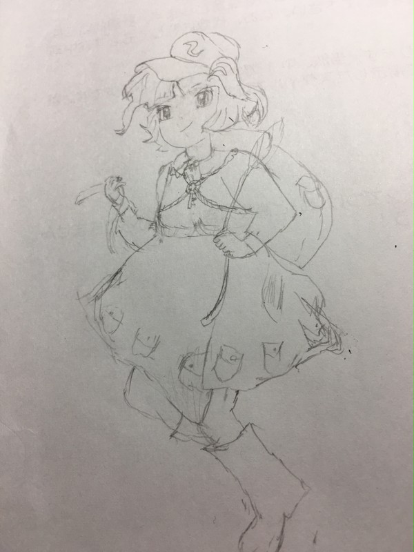 にとりさんの模写