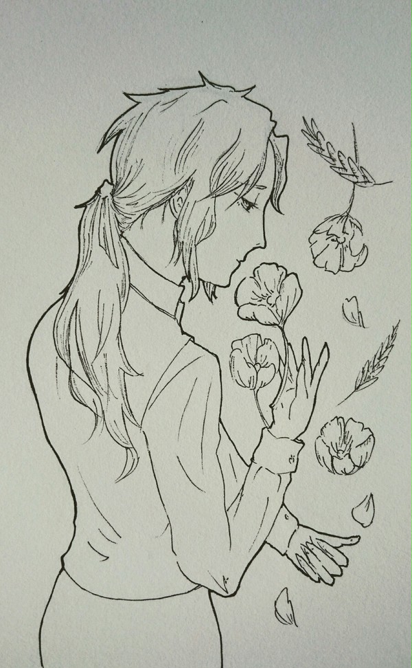 マナ 線画ver