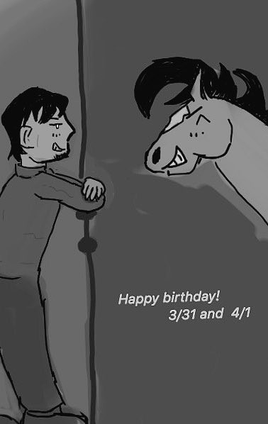 【3/31】誕生日なふたり【4/1】