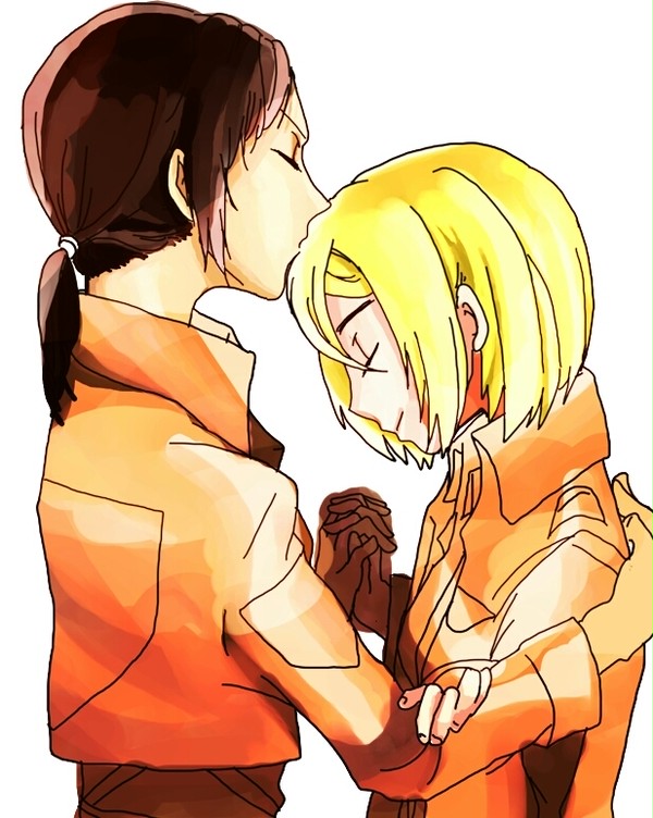 ユミルとクリスタ
