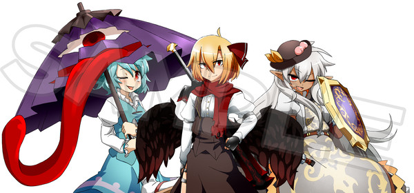 【東方有頂天風フリーゲーム】お手伝い立ち絵紹介