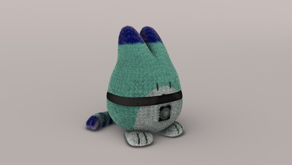 【3DCG】ぬいぐるみ風ラッキービースト