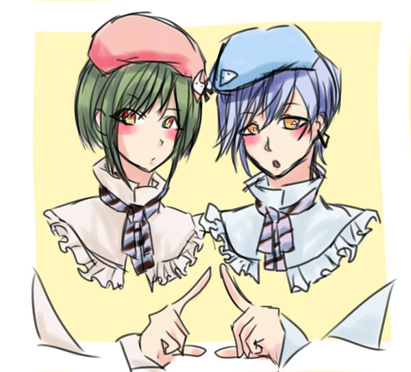 ゆっきーとすみーで三角形